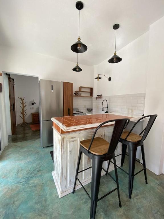 Ferienwohnung Casita Del Artista San Patricio - Melaque Exterior foto